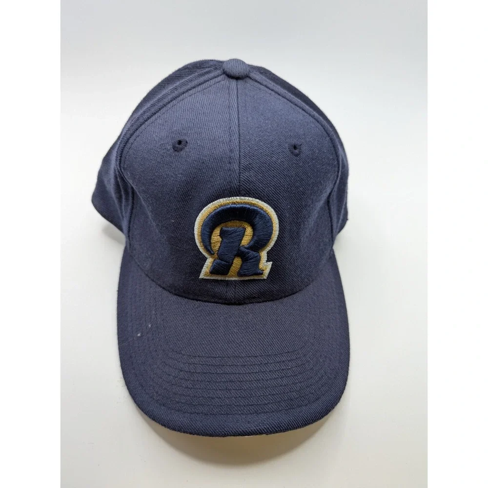 Vtg Los Angeles RAMS NFL Nike Vintage Tag Wool Fitted Hat Cap‎ Sz 7 1/4 Football